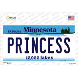 Princess Minnesota State Novelty Sticker Decal Small