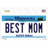 Best Mom Minnesota State Novelty Sticker Decal Small