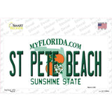 St Pete Beach Florida Novelty Sticker Decal Small