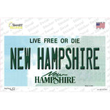 New Hampshire State Novelty Sticker Decal Small