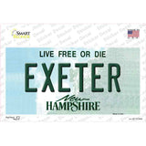 Exeter New Hampshire State Novelty Sticker Decal Small