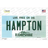 Hampton New Hampshire State Novelty Sticker Decal Small