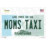 Moms Taxi New Hampshire State Novelty Sticker Decal Small