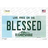 Blessed New Hampshire State Novelty Sticker Decal Small