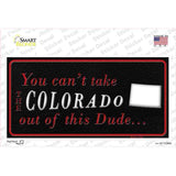 Colorado Dude Novelty Sticker Decal Small