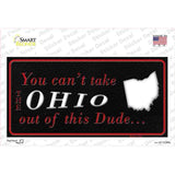 Ohio Dude Novelty Sticker Decal Small