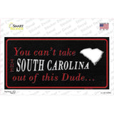 South Carolina Dude Novelty Sticker Decal Small