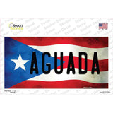 Aguada Puerto Rico Flag Novelty Sticker Decal Small