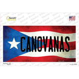 Canovanas Puerto Rico Flag Novelty Sticker Decal Small