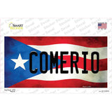 Comerio Puerto Rico Flag Novelty Sticker Decal Small