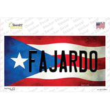 Fajardo Puerto Rico Flag Novelty Sticker Decal Small