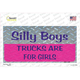 Silly Boys Novelty Sticker Decal
