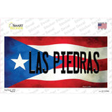 Las Piedras Puerto Rico Flag Novelty Sticker Decal Small