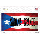 Sabana Grande Puerto Rico Flag Novelty Sticker Decal Small