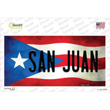 San Juan Puerto Rico Flag Novelty Sticker Decal Small