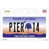 Pier 14 South Carolina Novelty Sticker Decal Small