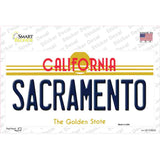 Sacramento California Novelty Sticker Decal Small