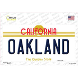 Oakland California Novelty Sticker Decal Small