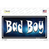 Bad Boy Blue Novelty Sticker Decal