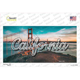 California Golden Gate Bridge State Novelty Sticker Decal Small