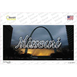 Missouri Gateway Arch State Novelty Sticker Decal Small