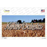 North Dakota Wheat Farm State Novelty Sticker Decal Small