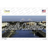 South Carolina City Bridge State Novelty Sticker Decal Small