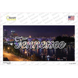 Tennessee Bridge Lights State Novelty Sticker Decal Small