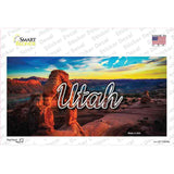 Utah Canyon Arch State Novelty Sticker Decal Small