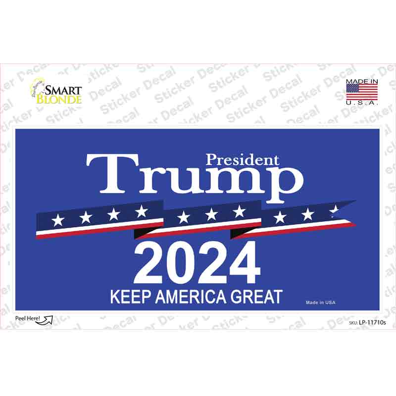 President Trump 2020 Novelty Sticker Decal Small