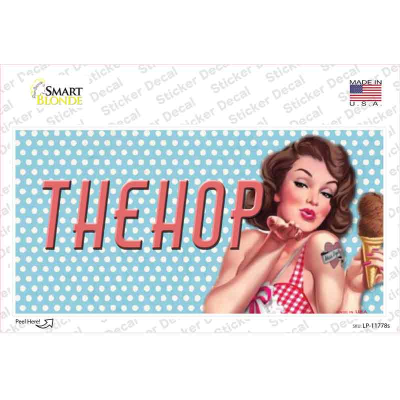 The Hop Vine Pinup Novelty Sticker Decal Small