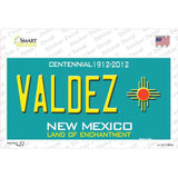 Valdez New Mexico Novelty Sticker Decal Small