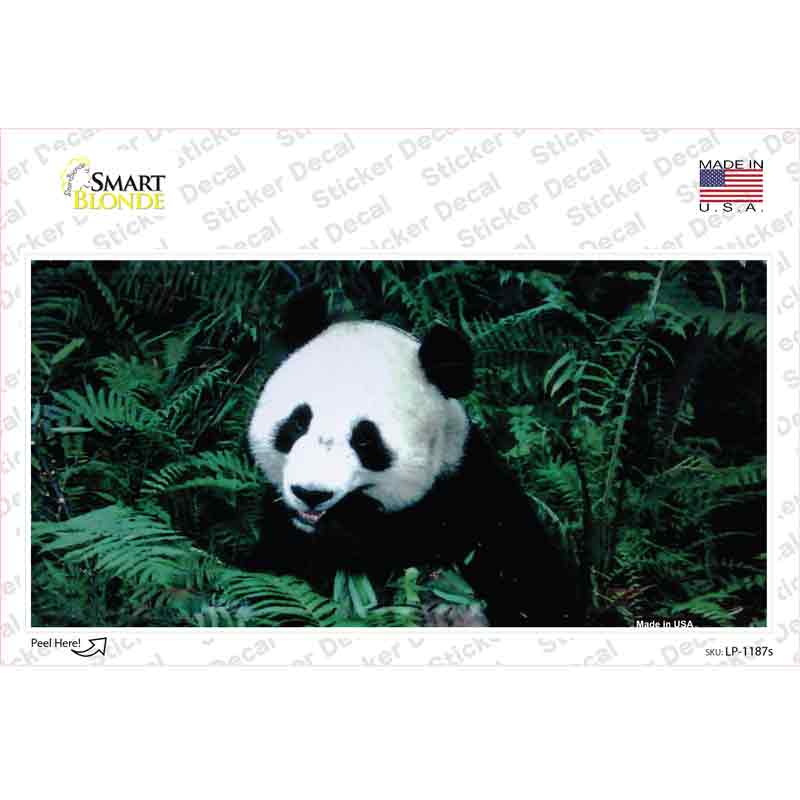 Panda Bear Novelty Sticker Decal Small