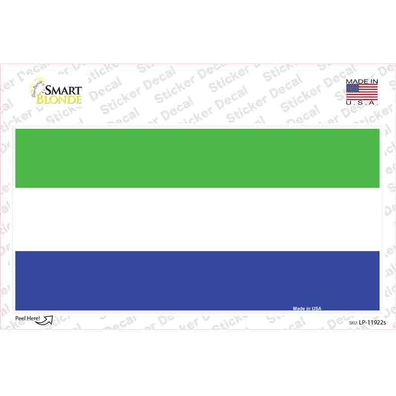 Galapagos Island Flag Novelty Sticker Decal