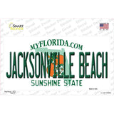 Florida Jacksonville Beach Novelty Sticker Decal Small