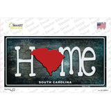 South Carolina Home State Outline Novelty Sticker Decal Small