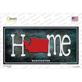 Washington Home State Outline Novelty Sticker Decal Small