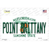 Florida Point Brittany Novelty Sticker Decal Small