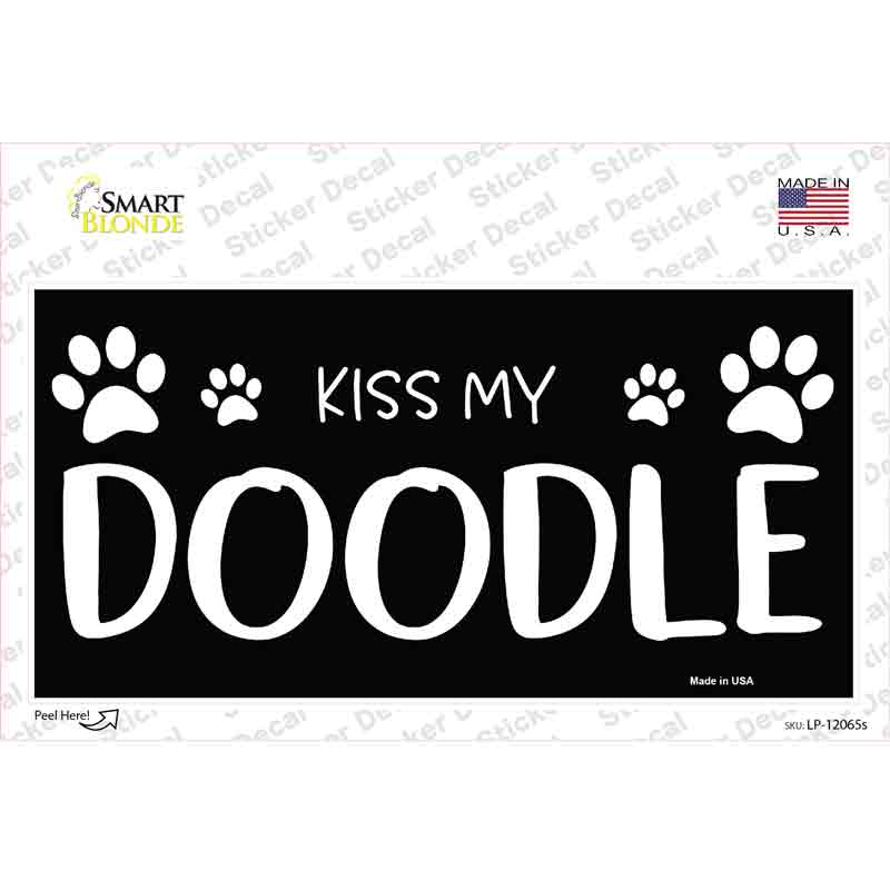Kiss My Novelty Sticker Decal