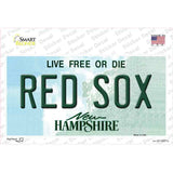 Red Sox New Hampshire State Novelty Sticker Decal Small