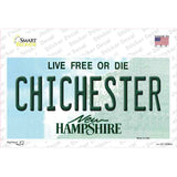 Chichester New Hampshire State Novelty Sticker Decal Small