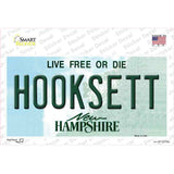 Hooksett New Hampshire Novelty Sticker Decal Small