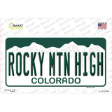 Rocky Mountain High Colorado Novelty Sticker Decal Small