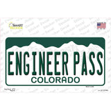 Engineer Pass Colorado Novelty Sticker Decal Small