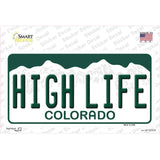 High Life Colorado Novelty Sticker Decal Small