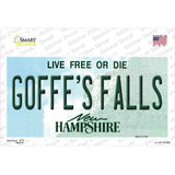 Goffes Falls New Hampshire Novelty Sticker Decal Small