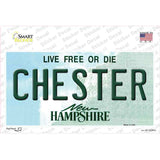 Chester New Hampshire Novelty Sticker Decal Small