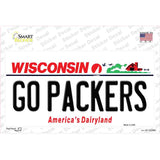 Go Packers Wisconsin Novelty Sticker Decal Small