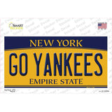 Go Yankees New York Novelty Sticker Decal Small