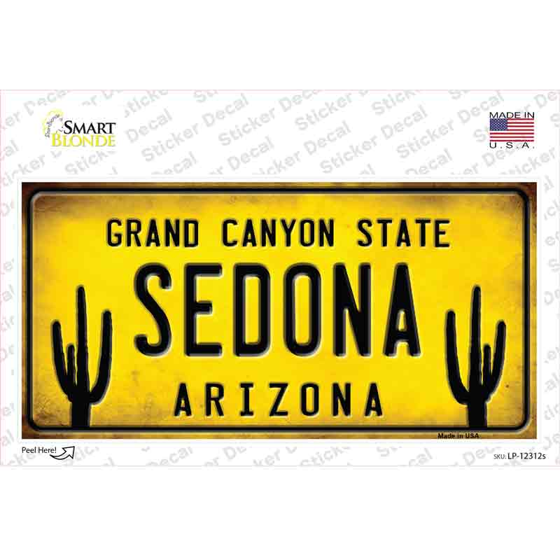 Arizona Sedona Novelty Sticker Decal Small